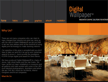 Tablet Screenshot of digitalwallpaper.co.uk